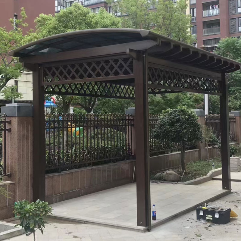 현대 정원 알루미늄 Pergola 포도 격자